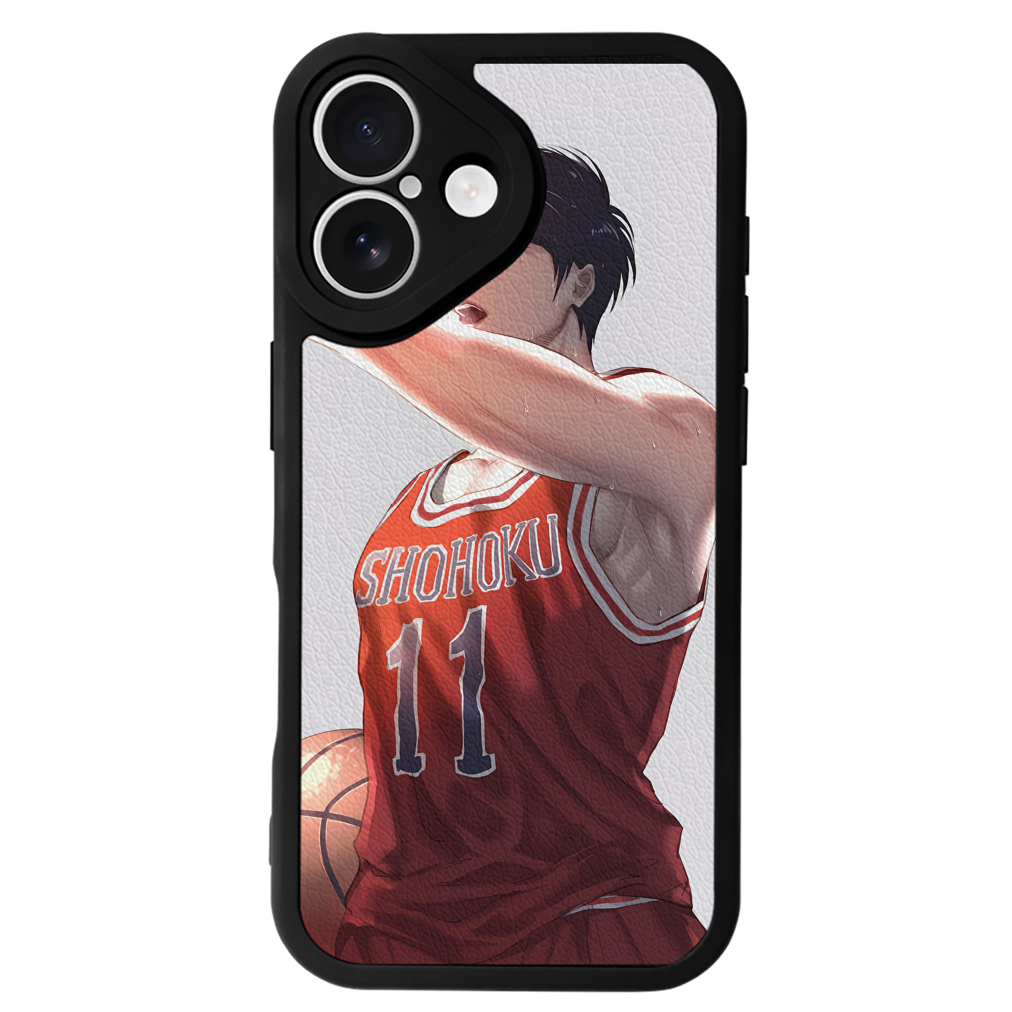 （画像用） SLAM DUNK／スラムダンク 【iPhone 16シリーズ対応】シリコンスマホケース（レザー調） 材質：シリコン